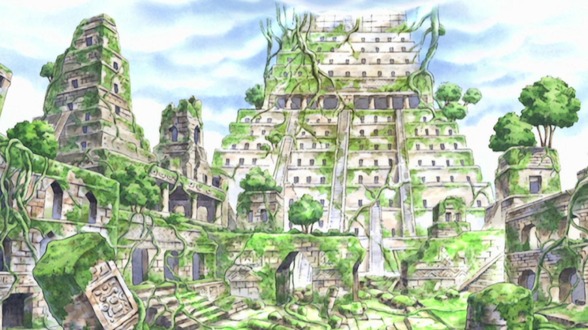 One Piece chapter 1148's parallel with Shandora's destruction suggests it harbors more Void Century information than just Ohara's legacy (Image via Toei Animation)